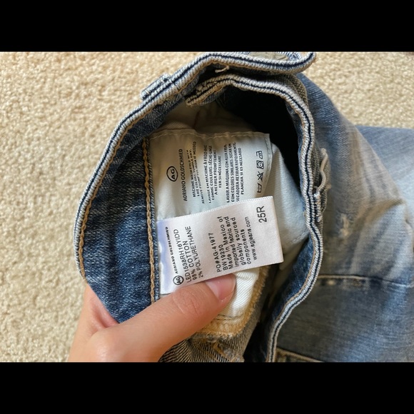 Jean skirt - light distressing - Picture 3 of 3